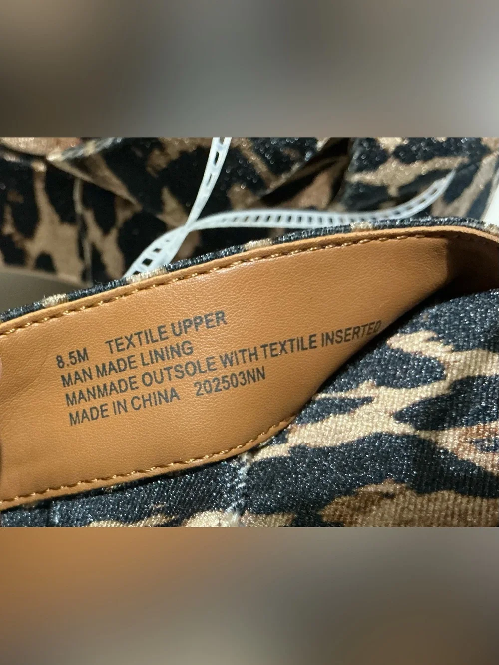 Gianni Bini Joize Velvet Leopard Print Platform Sandals